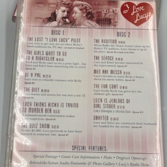 I‎ Love Lucy 7 DVD Boxed Set Season 1 With 35 Episodes English and Spanish - Picture 8 of 8